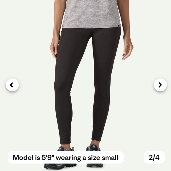 Patagonia Pants - Patagonia Women's Pack Out Tights in Black W2070 Sz S